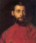 Brocky, Karoly Self-Portrait after 1850 Spain oil painting artist